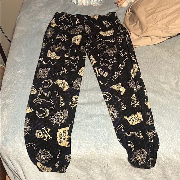 Black Hocus PocusThemed Pajama Pants - Picture 2 of 2